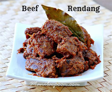  Rendang Daging: Umami-Rich Slow Braised Beef That Melts In Your Mouth With Every Bite!