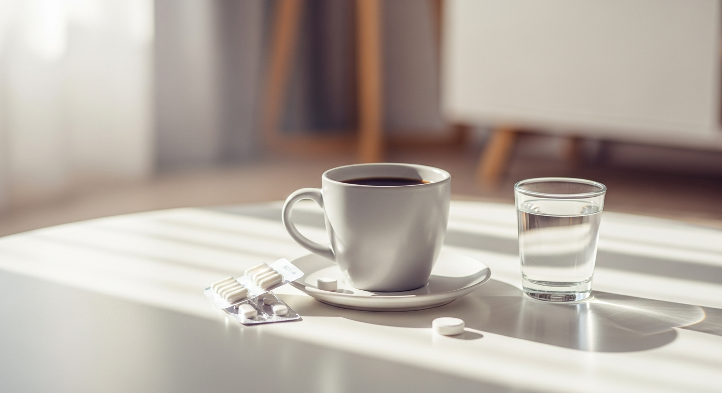 Czy leki można popijać kawą?