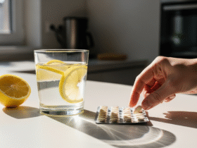 Czy leki można popijać wodą z cytryną?